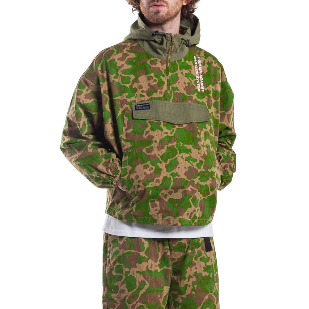 NWOT  Publish Brand Cruz Jacket green tan